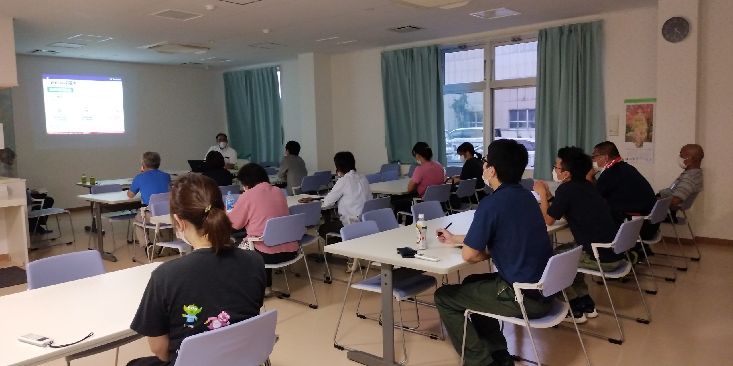 紅梅園様でのお掃除教室の様子