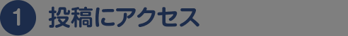 投稿にアクセス