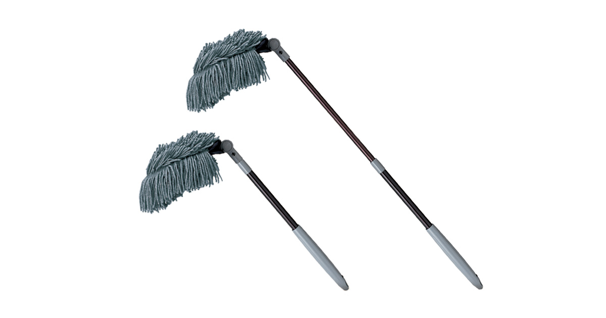 伸縮ハンディモップ］ フリーボームーヴィR（吸塵剤加工）