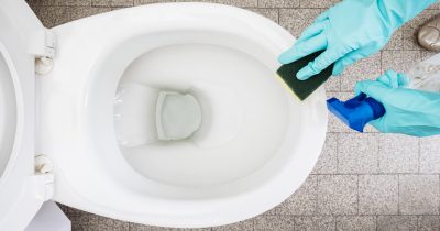 トイレ（便器）の黒ずみ・カビの原因はタンクに！トイレタンクの掃除方法教えます。