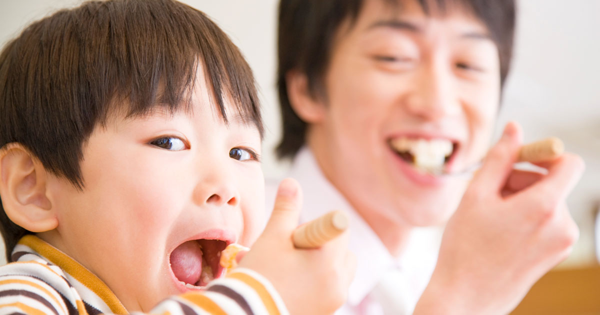 インフルやノロのシーズンには、子どもの食べ残しは食べない