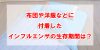 布団や洋服などに付着したインフルエンザの生存期間は?