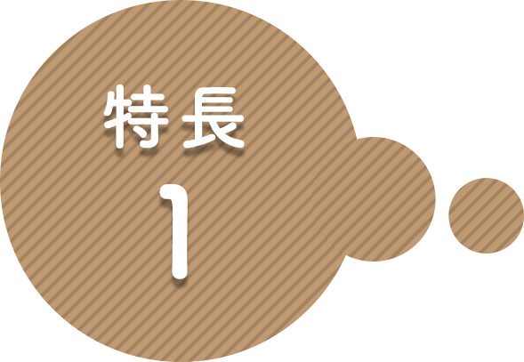 特長その1