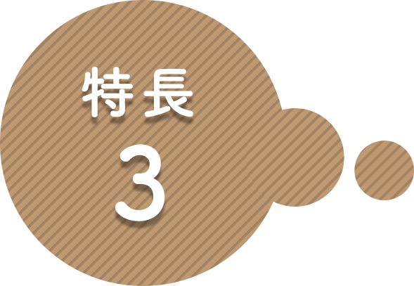 特長その3